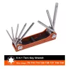 Imbuszkulcs készlet Torx 8r. nyéltokos Harden