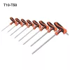 T-nyelű TORX imbuszkulcs 2K  T15 Harden