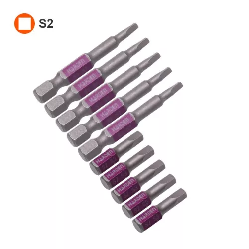 Bit négyszögű  2x25  1/4" Harden