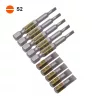 Bit lapos 1/4" (10db/Csom) Harden