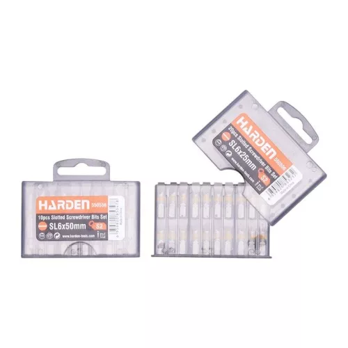 Bit lapos 1/4" (10db/Csom) Harden