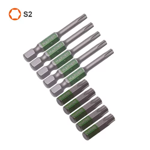 Bit Torx  T10x50 1/4" Harden