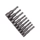 Bit dugókulcsfej készlet 9r 1/4"-1/2" Harden