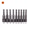 Bit dugókulcsfej készlet 9r 1/4"-1/2" Harden