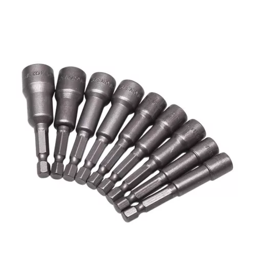 Bit dugókulcsfej készlet 9r 1/4"-1/2" Harden