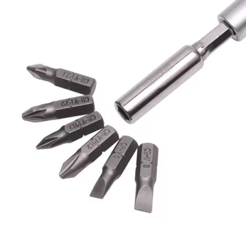 Bit készlet     7r. 1/4" Harden