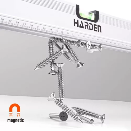 Vízmérték   600mm mágneses 3 libella Harden
