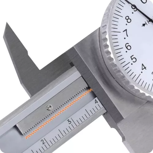 Tolómérő órás  150mm 0,02 Harden