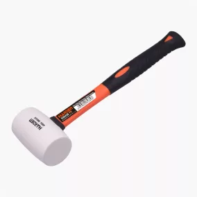 Gumikalapács 0,5kg fehér üvegszálas 2K Harden