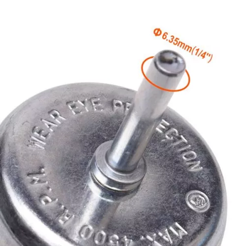 Fazékkefe csapos réz 0,3 Harden