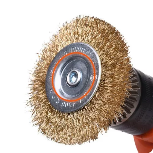 Fazék- és körkefe csapos készlet 5r réz 0,3 Harden