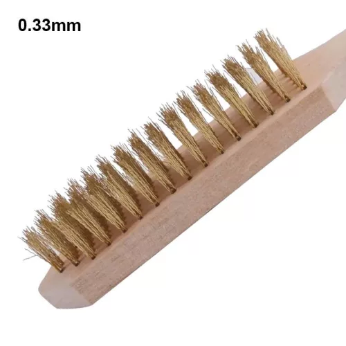 Drótkefe  4 soros 0,33 mm Harden
