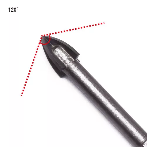 Üvegfúró 5mm bit befogású Harden