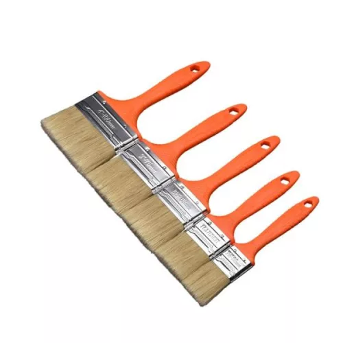 Ecset, lapos, 4" 102mm, műanyag nyél Harden