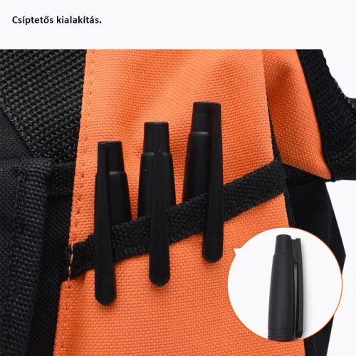 Mélyfuratjelölő filc fekete (12db/cs) Harden