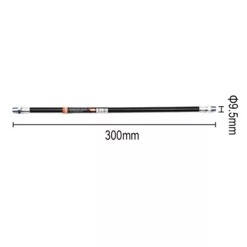 Flexibilis olajzócső 300mm Harden