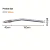 Hajlított olajzócső 160mm Harden