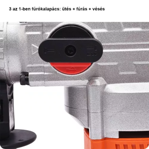Fúrókalapács 1500W/6,0J SDS Plus kofferben Harden
