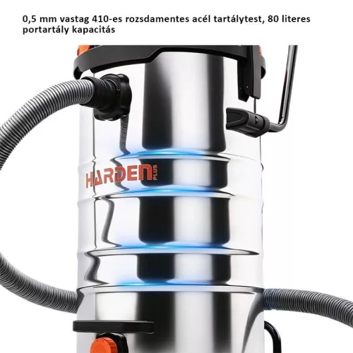 Porszívó 3600W 80L Harden