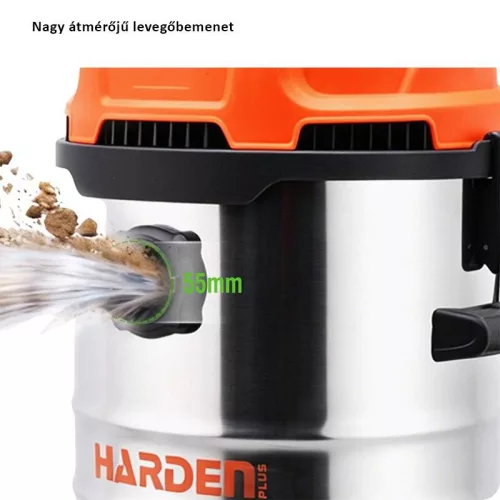 Porszívó 3600W 80L Harden