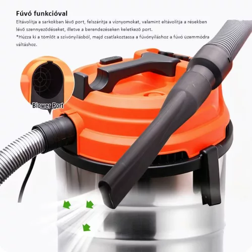 Porszívó 3600W 80L Harden