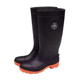 Munkavédelmi csizma PVC  44 fekete Harden