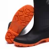 Munkavédelmi csizma PVC  45 fekete Harden