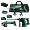 Akkus fúrógép DS18DE+WH1DC+G1813DA+d hikoki