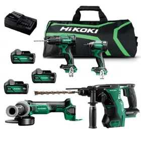 Akkus fúrógép DS18DE+WH1DC+G1813DA+d hikoki