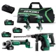 Akkus fúrógép DS18DE+WH1DC+G1813DA+d hikoki