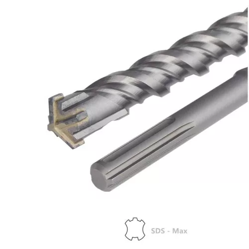 Fúró SDS MAX 22x475x600 négyélű Centrodrill