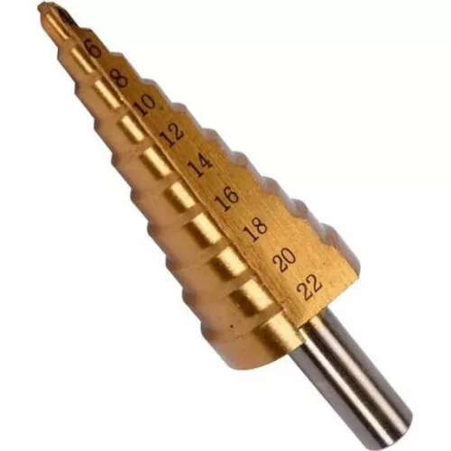 Lépcsősfúró  4-32mm TIN Centrodrill