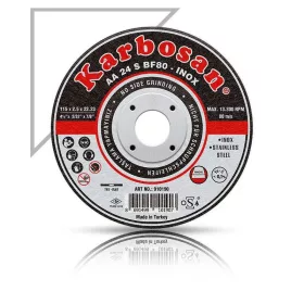 Vágókorong fémre INOX 115x1,2 Karbosan