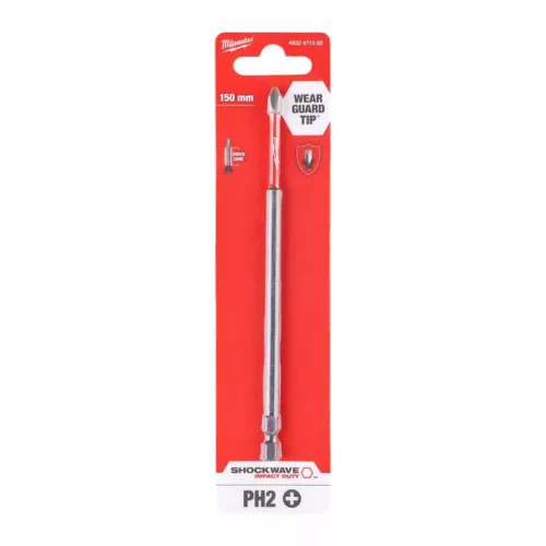Bit PH  2x50 1/4" Shock Wave Milwaukee
