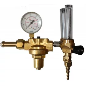  Reduktor AR/CO2 iker átfolyásmérővel W21,8x1/14" - 3/8" Oxyturbo