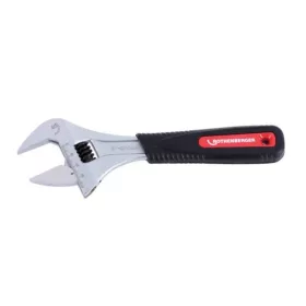   Állítható villáskulcs 8" (L216) gumírozott nyéllel 0-39mm-ig Rothenberger