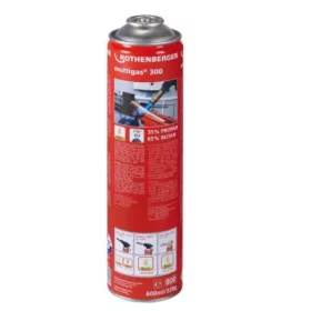   Multigas 300 gázpalack, 7/16"-EU, A nyelv változat 600ml