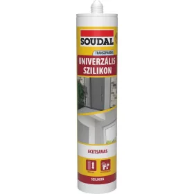 Univerzális színtelen szilikon 280ml Soudal 154564