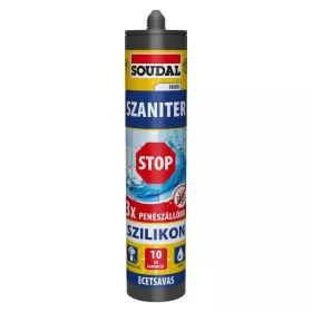 Ecetsavas szaniter szilikon fehér