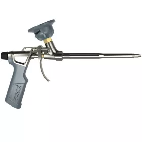   Soudal Profi Gun Click & Fix poliuretán habpisztoly, fémes, standard nyakkal, könnyen karbantartható