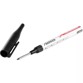Mélyfuratjelölő Fekete filc Marker
