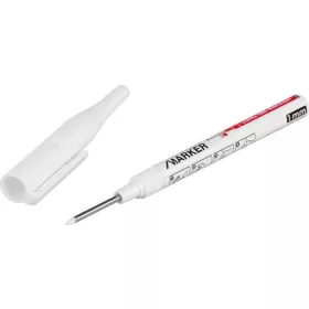 Mélyfuratjelölő Fehér filc Marker