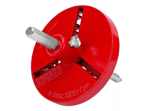 Körkivágó szemcsés  készlet 4r.33-53-67-73 mm, hatszögű szárral MTX