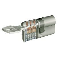 Cilinderzárbetét pontfuratos